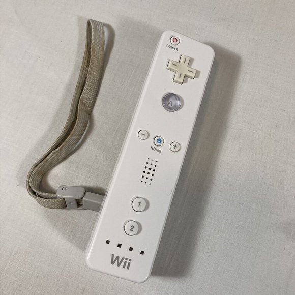 Nintendo Wii Remote Controller with Wheel for Mario Kart Racing Game OEM Genuine - Picture 6 of 12